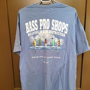 Bass Pro bass fishing t-shirt.